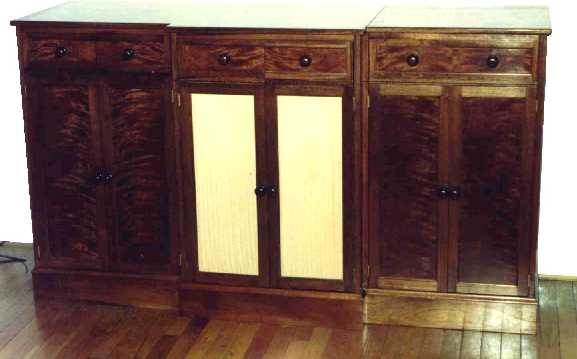 Click for a bigger picture - Chiffonier in Mahogany