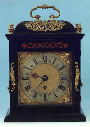 Click for a bigger picture - Bracket Clock by Joseph Knibb