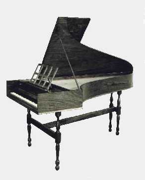Click for a bigger picture - English Harpsichord (Copy after Slade 18th Century)
